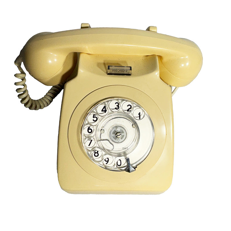 Ivory British GPO 746 Rotary Telephone