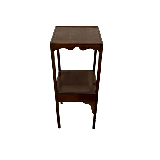 Mahogany Bedside Table 19th Century