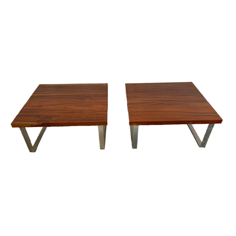 Walnut Side Tables