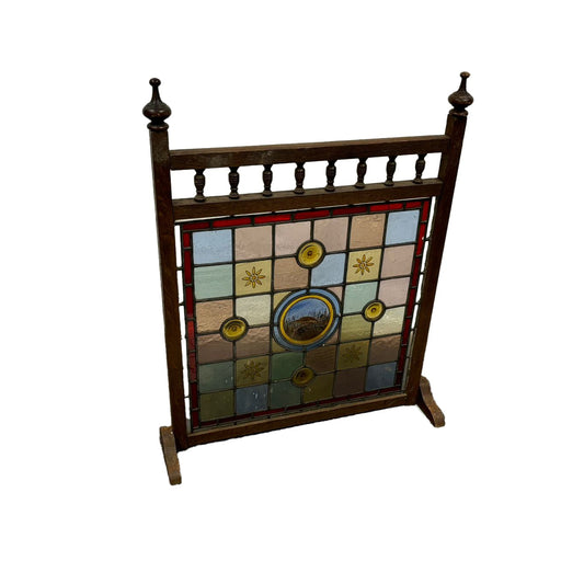 Stained Glass Firescreen