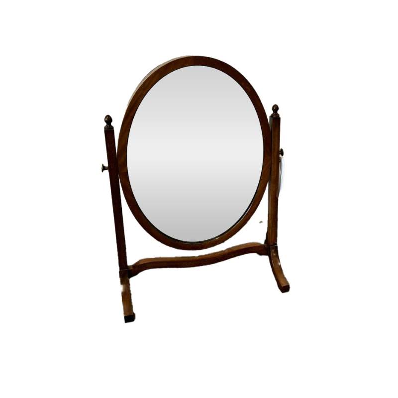 Georgian Style Oval Dressing Table Mirror