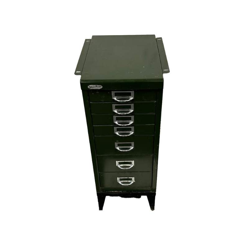 Green Sheerpride Metal Filing Cabinet