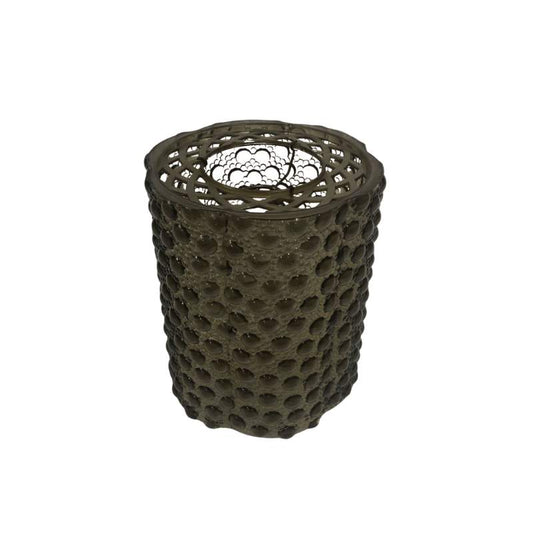 Smoked Glass Ceiling Lamp Shade