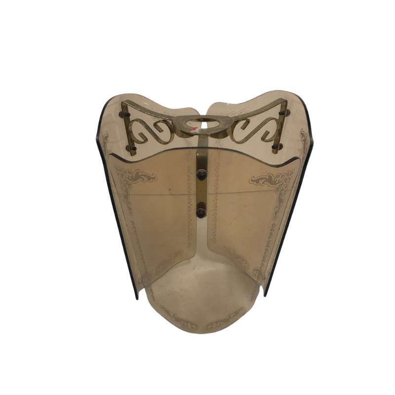 Art Deco Amber Pendant Lamp Shade