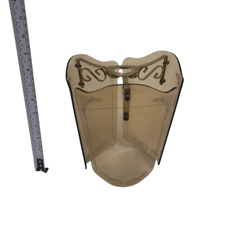 Art Deco Amber Pendant Lamp Shade