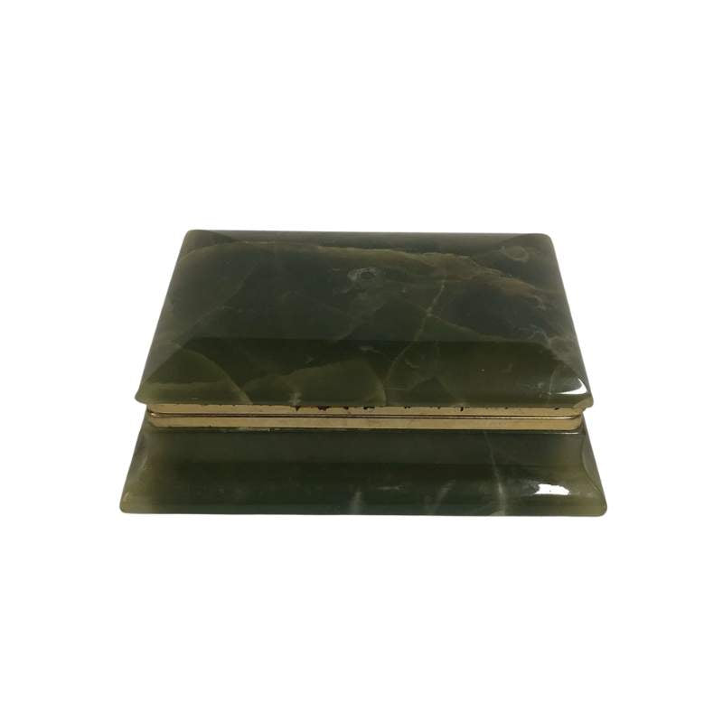 Green Onyx Marble Jewelry Box