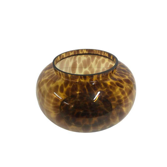 Tortoiseshell Glass Vase