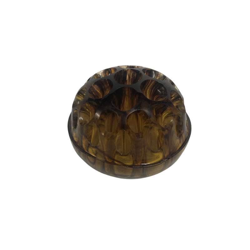 Davidson Cloud Glass Flower Frog