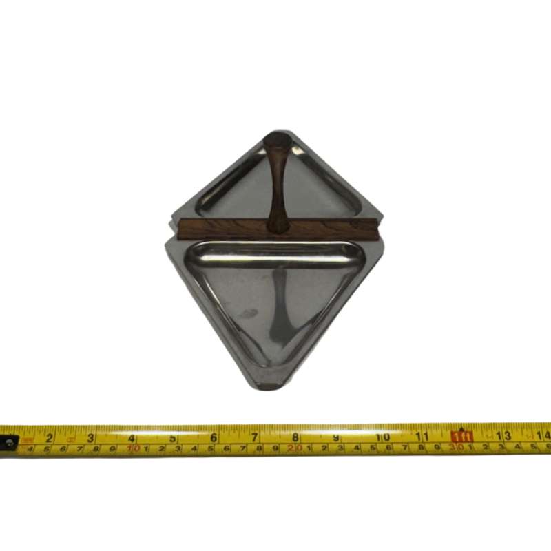 Stainless Steel Diamond-Shaped Serving Dish