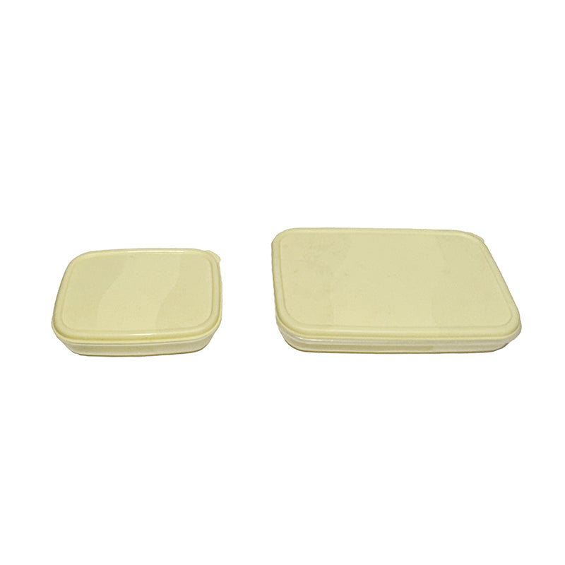 Tupperware Rectangular Storage Container in Cream