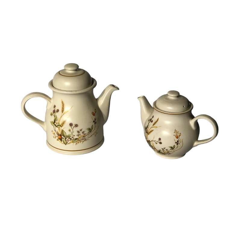 1980s Marks and Spencer Harvest Teapots