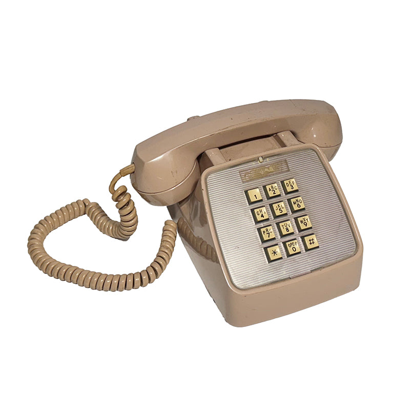 GTE Automatic Electric Push Button Telephone Pink