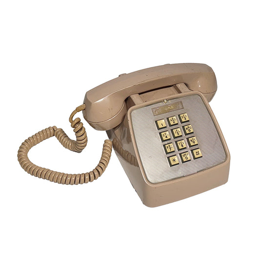 GTE Automatic Electric Push Button Telephone Pink