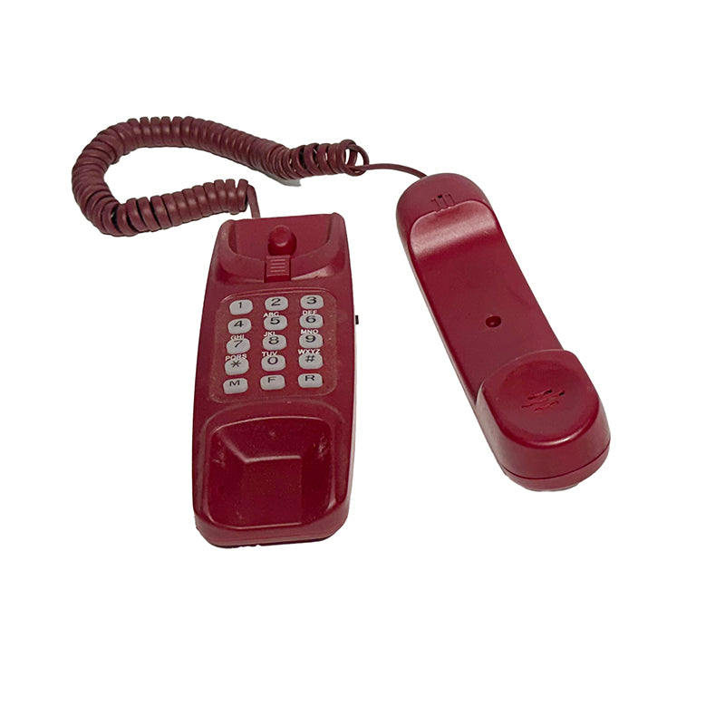 Red Wall Mounted/Desk Phone
