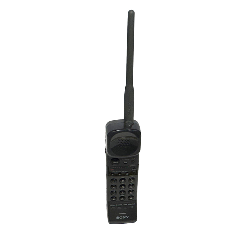 Black Cordless Sony Telephone